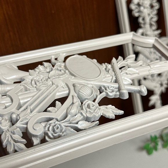 Homco Mid century modern molded resins wall plaques - Picture 4 of 11